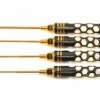 AM Arrowmax Black Golden Metric Allen Wrench Set (1.5, 2.0, 2.5 & 3.0mm)