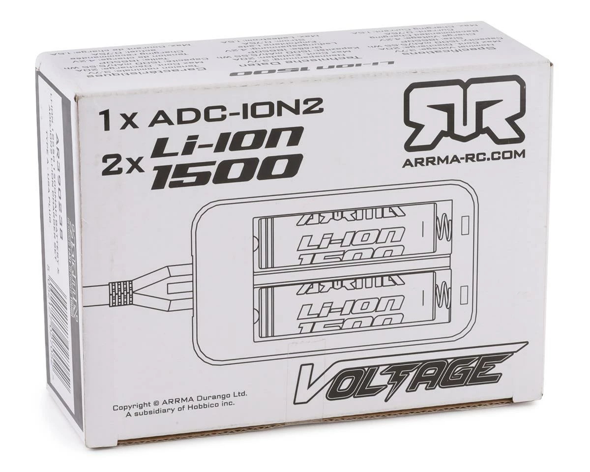 Arrma ADC-L2 Li-Ion Charger w/Two Li-Ion 18650 Batteries 3 Arrma ADC-L2 Li-Ion Charger w/Two Li-Ion 18650 Batteries - Image 3