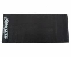 Team Associated 2018 Black Pit Mat w/Silver Lettering (60x120cm)
