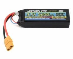 Common Sense RC Lectron Pro 3S 50C LiPo Battery w/XT90 (11.1V/5200mAh)