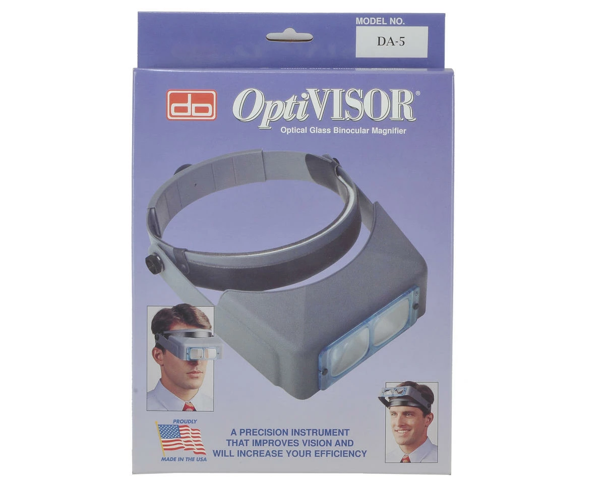 Donegan Optical OptiVISOR w/2.5x @ 8" Lens 2 Donegan Optical OptiVISOR w/2.5x @ 8" Lens - Image 2