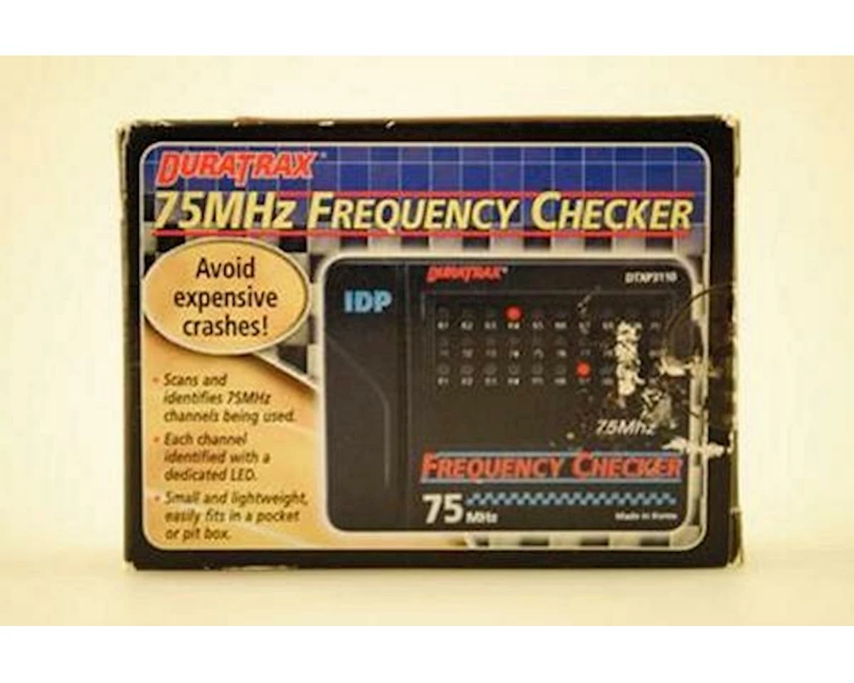 DuraTrax 75Mhz Radio Frequency Checker 1 DuraTrax 75Mhz Radio Frequency Checker
