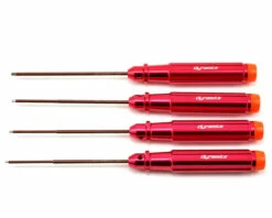 Dynamite Machined Standard Hex Driver Set (4)