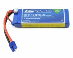 E-flite 3S LiPo Battery 30C (11.1V/3200mAh) w/EC3 Connector