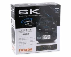Futaba 6K 2.4GHz S FHSS/T-FHSS Radio System (Airplane) w/R3008SB Receiver 5 Futaba 6K 2.4GHz S FHSS/T-FHSS Radio System (Airplane) w/R3008SB Receiver -Drones Sales Store fut01004403 3 2