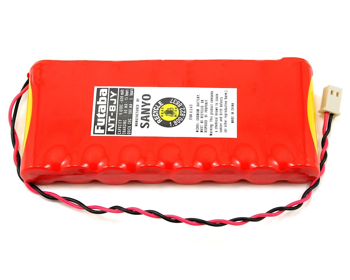 Futaba NiCd Transmitter Battery (9.6V/600mAh) (3PJ) 1 Futaba NiCd Transmitter Battery (9.6V/600mAh) (3PJ)