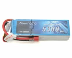 Gens Ace 3s LiPo Battery 45C (11.1V/5300mAh) w/T-Style Connector