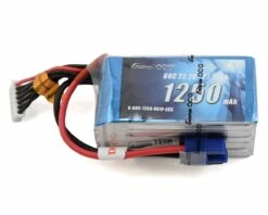 Gens Ace 6s LiPo Battery 60C (22.2V/1250mAh) w/EC3 Connector