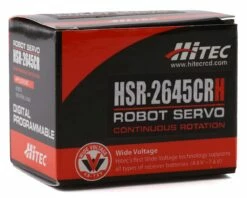 Hitec HSR-2645CR Wide Volt Digital Continuous Rotation -Drones Sales Store hrc32645h 2