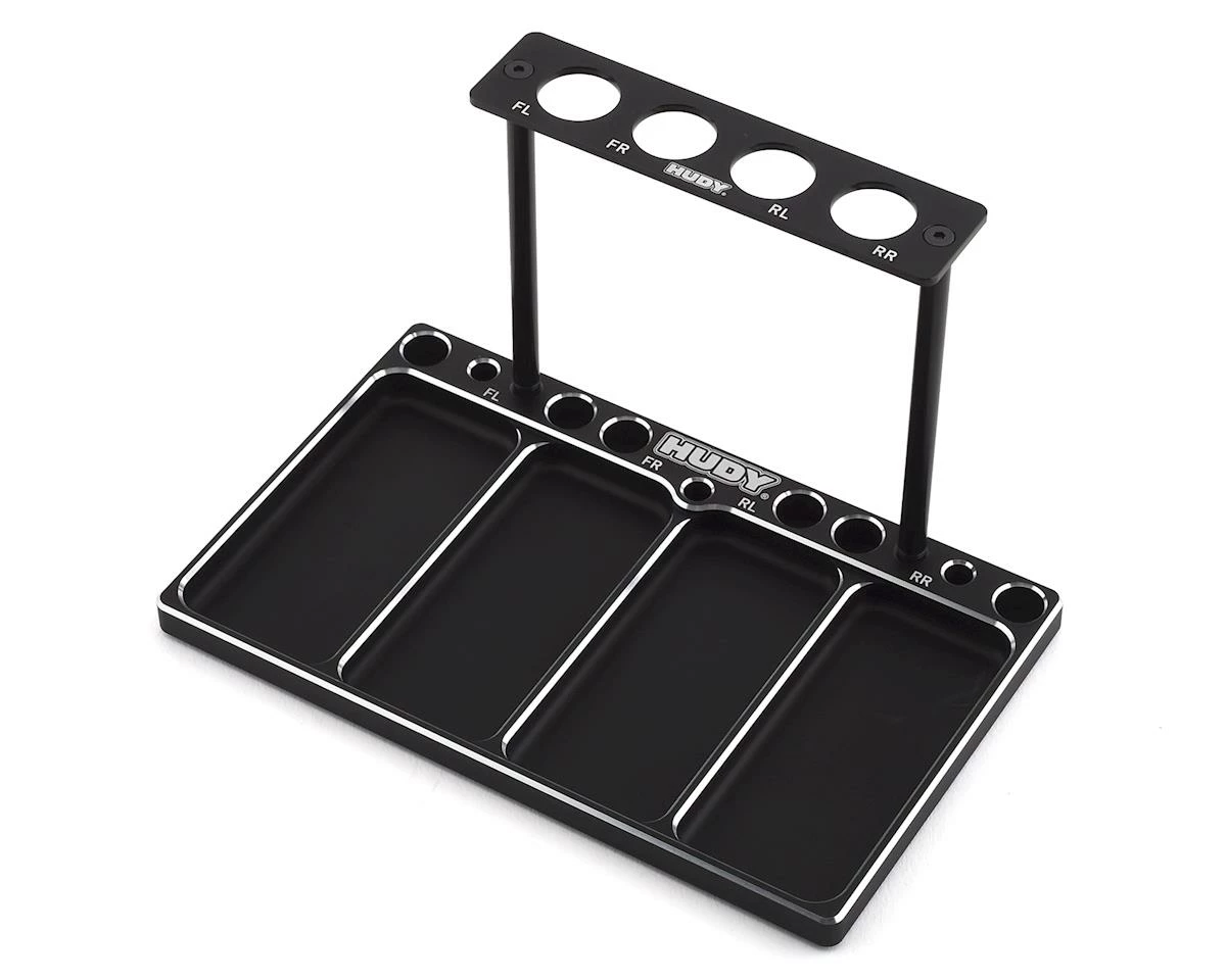 Hudy 1/10 Off-Road Diff & Shocks Aluminum Tray 1 Hudy 1/10 Off-Road Diff & Shocks Aluminum Tray