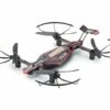 Kyosho ZEPHYR Quadcopter Drone Racer Readyset (Black) w/2.4GHz Radio, Battery & Charger
