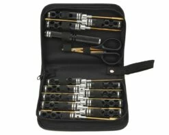 Maxline R/C Products 14 Piece Honeycomb Tool Set w/Case (Black)