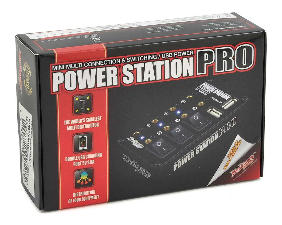 Muchmore Power Station Pro Multi-Distributor Box w/USB (Blue) 3 Muchmore Power Station Pro Multi-Distributor Box w/USB (Blue) - Image 3