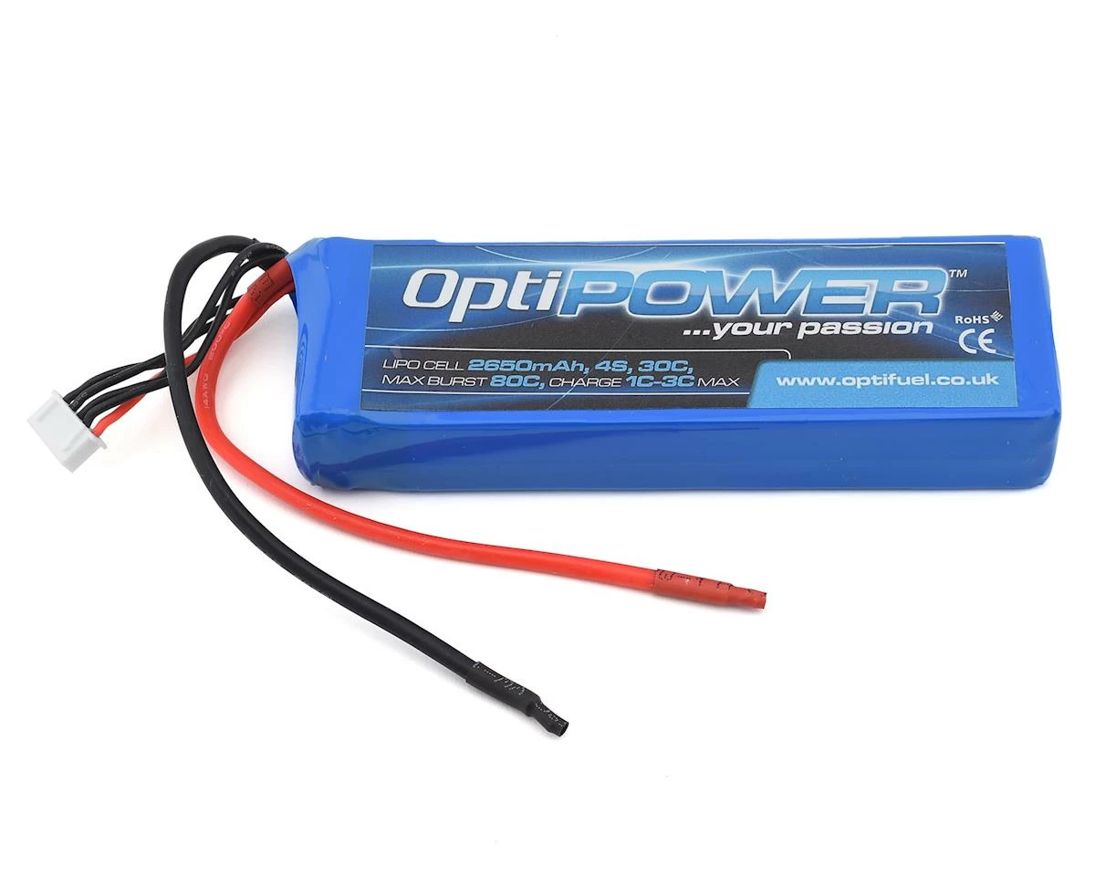 Optipower 4S 30C LiPo Battery (14.8V/2650mAh) 1 Optipower 4S 30C LiPo Battery (14.8V/2650mAh)