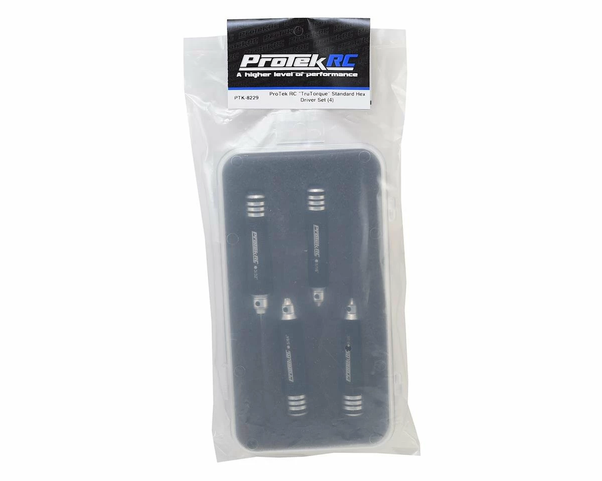 ProTek RC "TruTorque" Standard Hex Driver Set (4) (0.05”, 1/16”, 5/64”, 3/32") 2 ProTek RC "TruTorque" Standard Hex Driver Set (4) (0.05”, 1/16”, 5/64”, 3/32") - Image 2