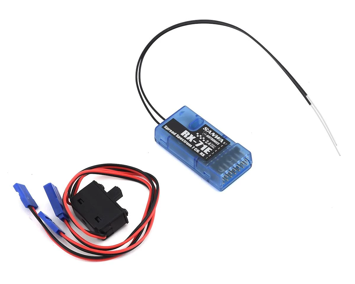 Sanwa/Airtronics Aquila-6 2.4GHz 6-Channel FHSS-1 Radio System w/RX-71E FH1 Receiver 2 Sanwa/Airtronics Aquila-6 2.4GHz 6-Channel FHSS-1 Radio System w/RX-71E FH1 Receiver - Image 2