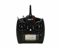 Spektrum RC DX6 G3 2.4GHz DSMX 6-Channel Radio System (Mode 2) w/AR6600T Telemetry Receiver