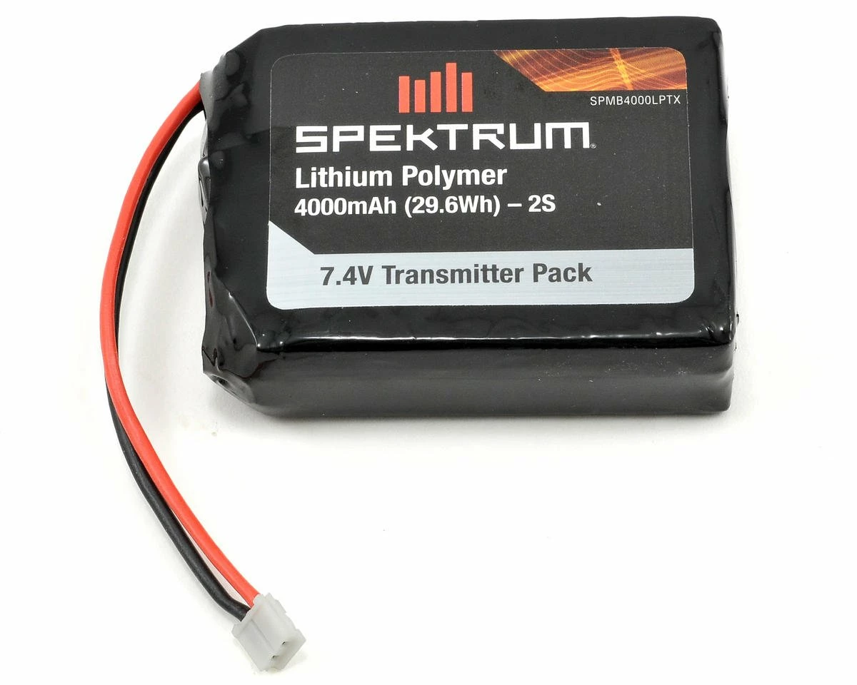 Spektrum RC DX8 2S LiPo Transmitter Battery (7.4V/4000mAh) 1 Spektrum RC DX8 2S LiPo Transmitter Battery (7.4V/4000mAh)