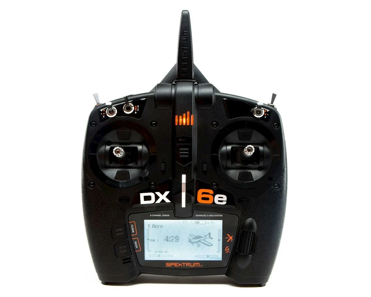Spektrum RC DX6e 6 Channel Full Range DSMX Transmitter (Transmitter Only) 1 Spektrum RC DX6e 6 Channel Full Range DSMX Transmitter (Transmitter Only)