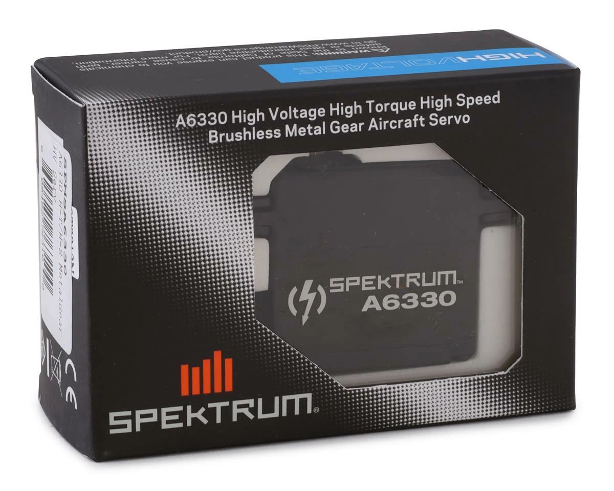 Spektrum RC A6330 Digital High Torque Metal Gear Aircraft Servo (High Voltage) 3 Spektrum RC A6330 Digital High Torque Metal Gear Aircraft Servo (High Voltage) - Image 3
