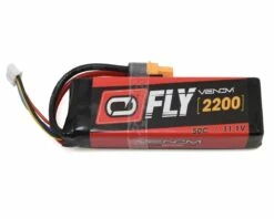 Venom Power Fly 11.1V 2200mAh 50C 3S LiPo, UNI 2.0