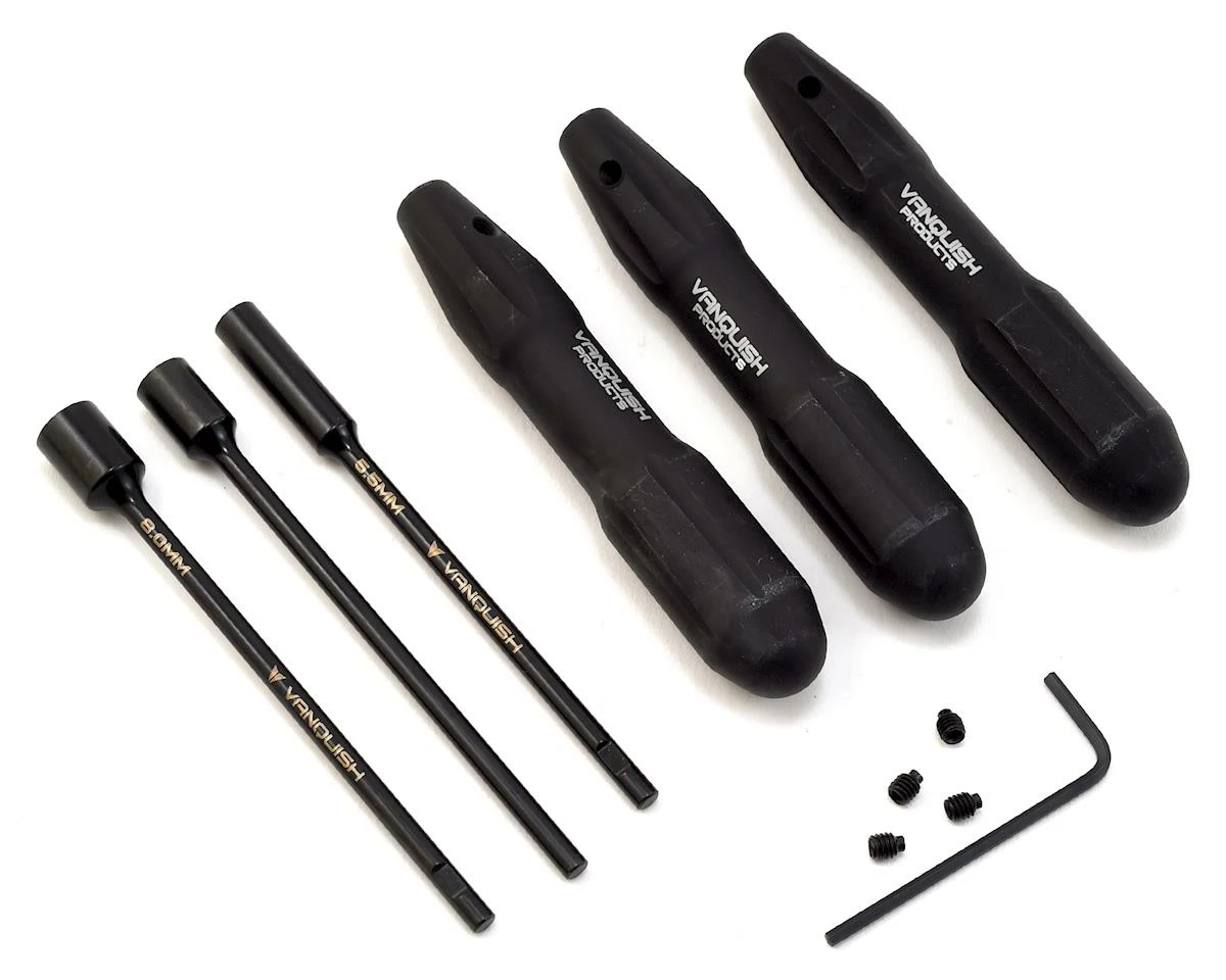 Vanquish Products Metric Nut Driver Tool Set (5.5, 7, 8mm) 1 Vanquish Products Metric Nut Driver Tool Set (5.5, 7, 8mm)